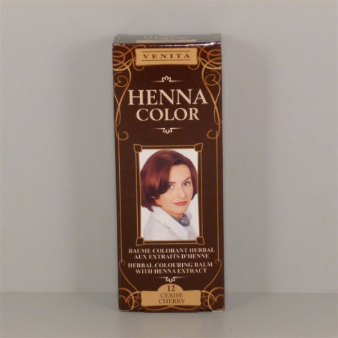 Vásároljon Henna color krémhajfesték nr 12 meggyvörös 75ml terméket - 778 Ft-ért