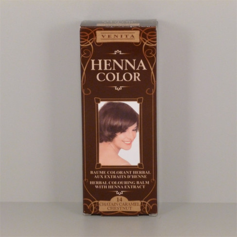 Vásároljon Henna color krémhajfesték nr 14 gesztenyebarna 75ml terméket - 778 Ft-ért