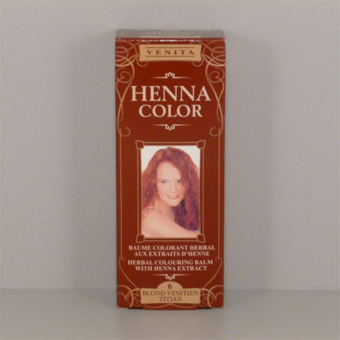 Vásároljon Henna color krémhajfesték nr 6 tizian 75ml terméket - 778 Ft-ért