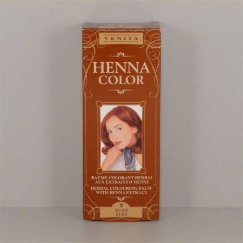 Vásároljon Henna color krémhajfesték nr 8 rubin 75ml terméket - 778 Ft-ért