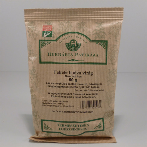 Vásároljon Herbária bodzavirág tea 50g terméket - 459 Ft-ért