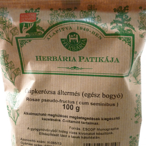 Vásároljon Herbária csipkebogyó áltermés egész 100g terméket - 512 Ft-ért