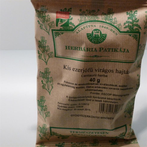 Vásároljon Herbária tea ezerjófű szálas 40g terméket - 459 Ft-ért