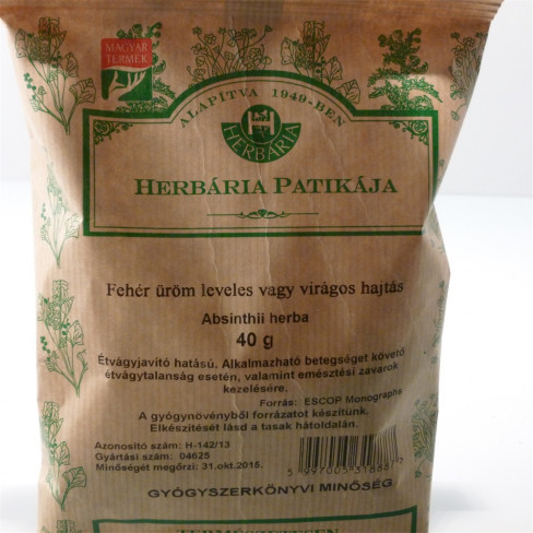 Vásároljon Herbária fehér ürőmfű 40g terméket - 293 Ft-ért