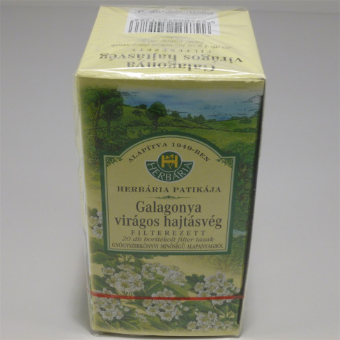 Vásároljon Herbária galagonya virág tea 20x1g 20g terméket - 522 Ft-ért