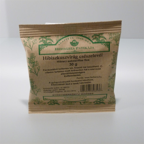 Vásároljon Herbária hibiszkuszvirág tea 30g terméket - 404 Ft-ért