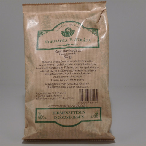 Vásároljon Herbária kamillavirágzat tea 50g terméket - 506 Ft-ért