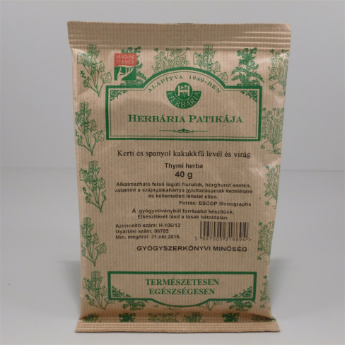 Vásároljon Herbária kerti kakukkfű tea 40g terméket - 534 Ft-ért