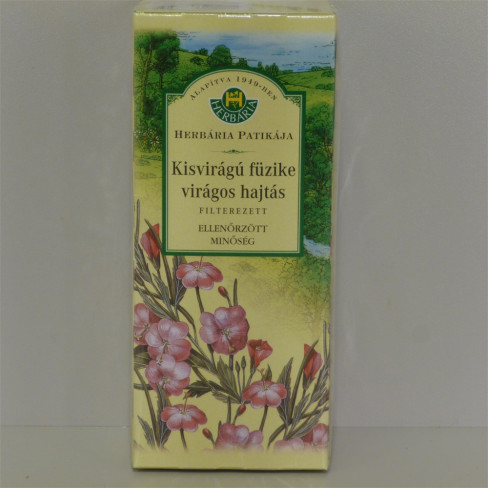 Vásároljon Herbária kisvirágú füzikefű tea 25x2g 50g terméket - 570 Ft-ért