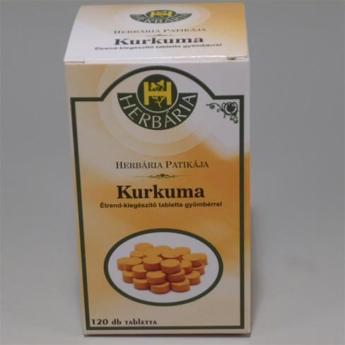 Vásároljon Herbária kurkuma-gyömbér tabletta 120db terméket - 2.735 Ft-ért