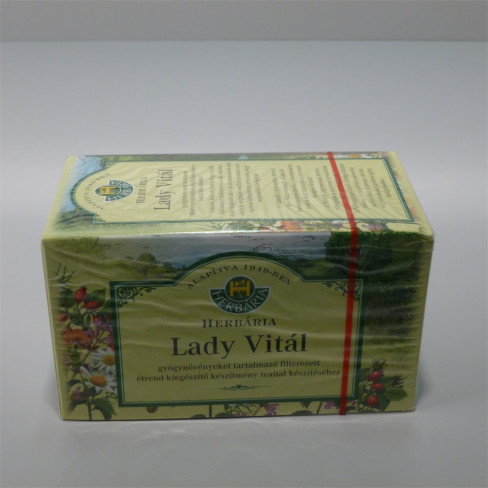 Vásároljon Herbária lady vital tea 20x1,5g borítékos 30g terméket - 807 Ft-ért