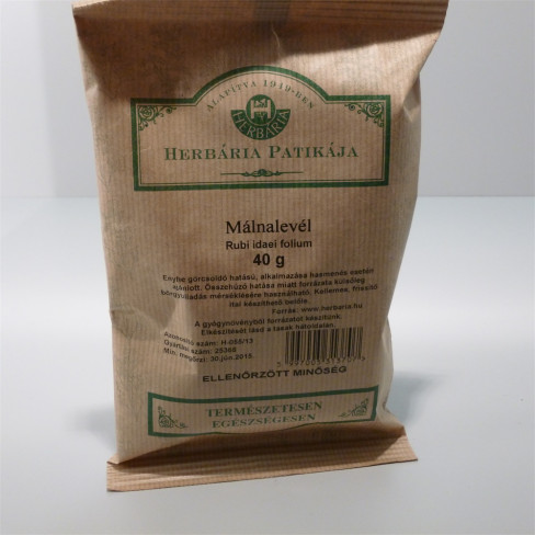 Vásároljon Herbária málnalevél tea 40g terméket - 314 Ft-ért