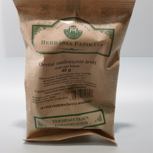 Vásároljon Herbária medveszőlőlevél tea 40g terméket - 716 Ft-ért