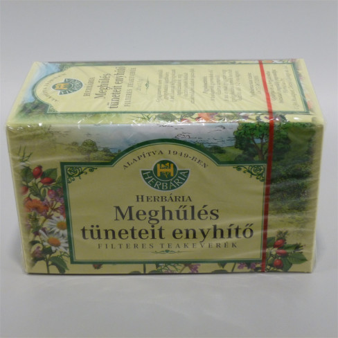 Vásároljon Herbária meghülés tüneteit enyhítő tea 20x1,3g 26g terméket - 1.079 Ft-ért