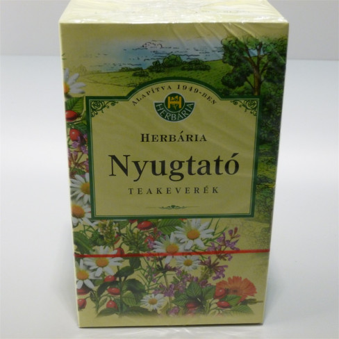 Vásároljon Herbária nyugtató teakeverék 100g terméket - 1.212 Ft-ért