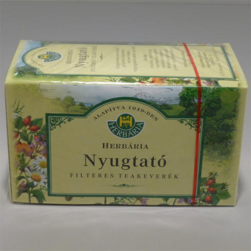 Vásároljon Herbária nyugtató tea 20x1g 20g terméket - 969 Ft-ért