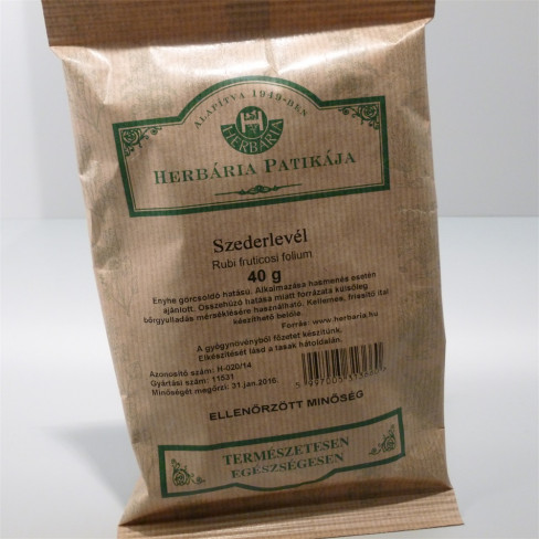 Vásároljon Herbária tea szederlevél szálas 40g terméket - 441 Ft-ért