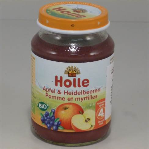 Vásároljon Holle bio bébiétel alma-feketeáfonya 190g terméket - 717 Ft-ért
