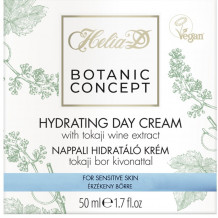 HELIA-D BOTANIC CONCEPT NAPPALI HIDRATÁLÓ KRÉM TOKAJI BOR KIVONATTAL ÉRZÉÉKENY BŐRRE 50 ML