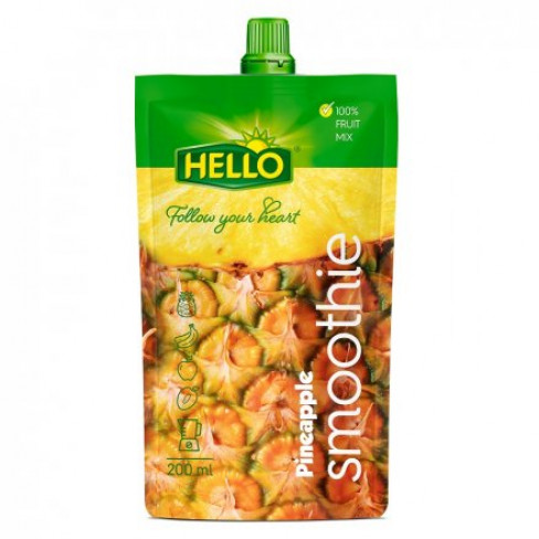 Vásároljon Hello smoothie ananász gyümölcsturmix 200 ml terméket - 206 Ft-ért