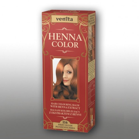 Vásároljon Henna color krémhajfesték nr 116 tűzvörös 75ml terméket - 778 Ft-ért