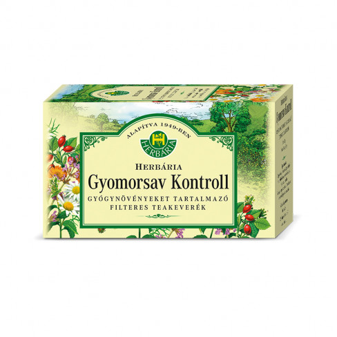 Vásároljon Herbária gyomorsav kontroll tea 20x1,2g 24 g terméket - 955 Ft-ért