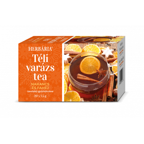 Vásároljon Téli varázs tea narancs-fahéj 20 filter terméket - 542 Ft-ért