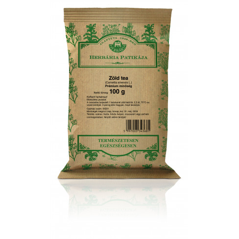 Vásároljon Herbária zöld tea 100g terméket - 835 Ft-ért