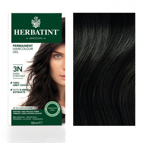 Vásároljon Herbatint 3n sötét gesztenye hajfesték 135ml terméket - 3.540 Ft-ért