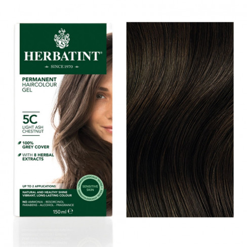 Vásároljon Herbatint 5c hamvas világos gesztenye hajfesték 150ml terméket - 3.540 Ft-ért