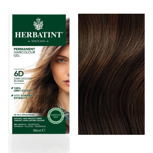 Vásároljon Herbatint 6d arany sötét szőke hajfesték 135ml terméket - 3.540 Ft-ért