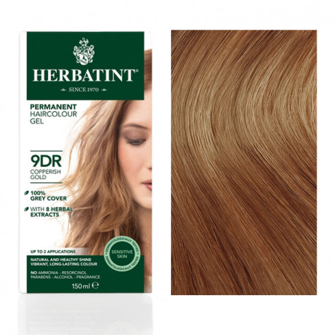 Vásároljon Herbatint 9dr réz-arany hajfesték 150ml terméket - 3.540 Ft-ért