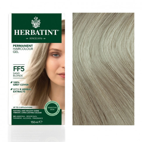 Vásároljon Herbatint ff5 homokszőke hajfesték 150ml terméket - 3.540 Ft-ért