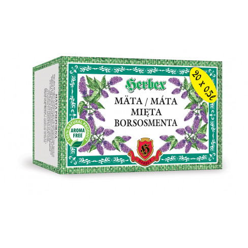 Vásároljon Herbex borsosmenta tea 20x3g 60g terméket - 444 Ft-ért