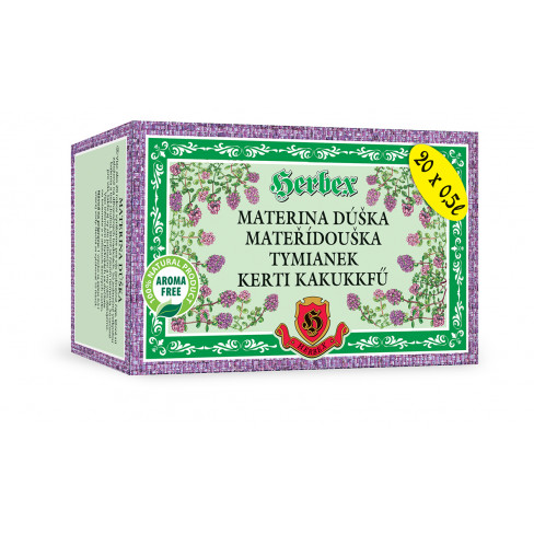 Vásároljon Herbex kerti kakukkfű tea 20x3g 60g terméket - 444 Ft-ért