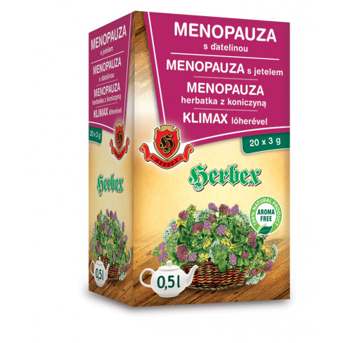 Vásároljon Herbex klimax tea lóherével 20x3g 60g terméket - 555 Ft-ért
