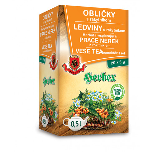 Vásároljon Herbex vese tea homoktövissel 20x3g 60g terméket - 555 Ft-ért