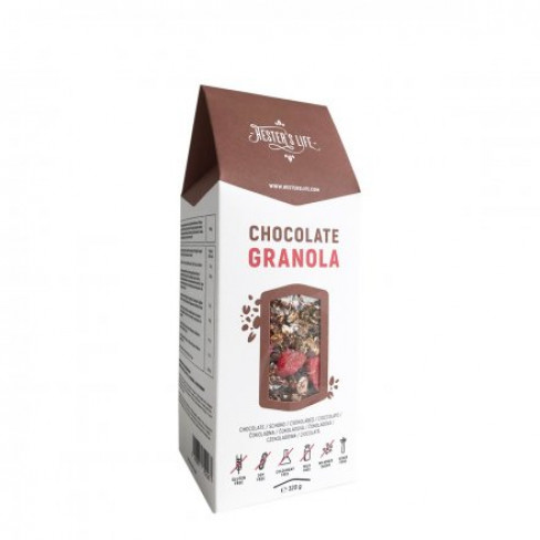 Vásároljon Hesters life chocolate granola csokoládés granola 320 g terméket - 1.597 Ft-ért