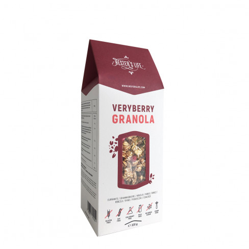 Vásároljon Hesters granola ribizli 320g gm. terméket - 1.597 Ft-ért