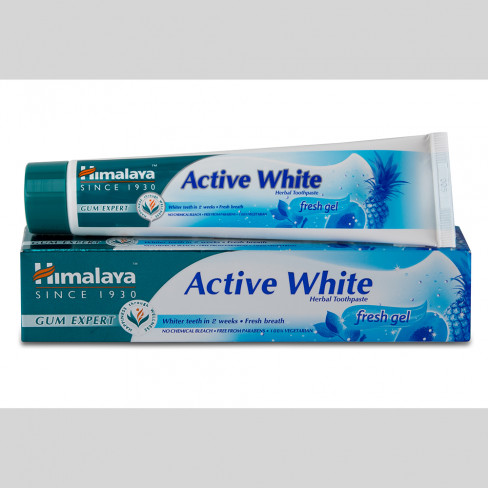 Vásároljon Himalaya herbals fogkrém active white fresh gel 75ml terméket - 909 Ft-ért