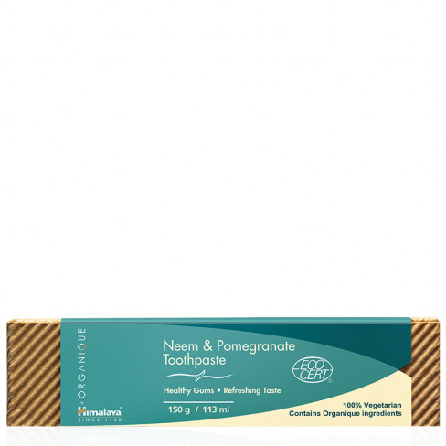Vásároljon Himalaya herbals fogkrém neem és gránátalma 113ml terméket - 1.819 Ft-ért