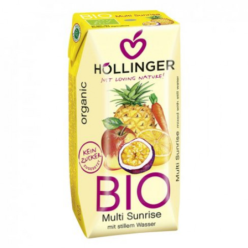 Vásároljon Höllinger bio multi sunrise nektár 600ml terméket - 371 Ft-ért