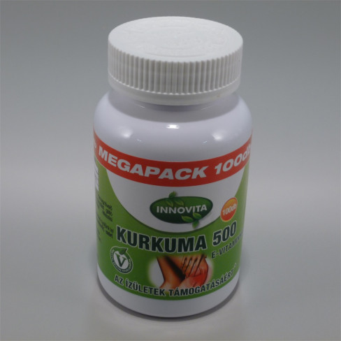 Vásároljon Innovita kurkuma 500e-vitaminnal 100db terméket - 4.322 Ft-ért