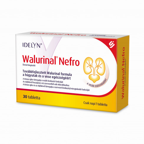 Vásároljon Idelyn walurinal nefro tabletta a húgytak egészségéért 30 db terméket - 3.293 Ft-ért