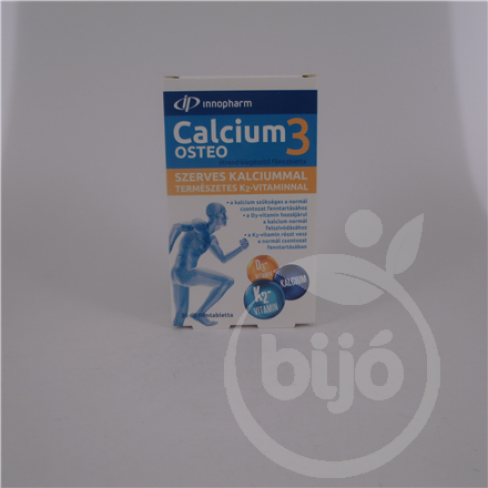 Vásároljon Innopharm szerves calcium3 osteo filmtabletta d3 és k2 vit. 30db terméket - 1.583 Ft-ért
