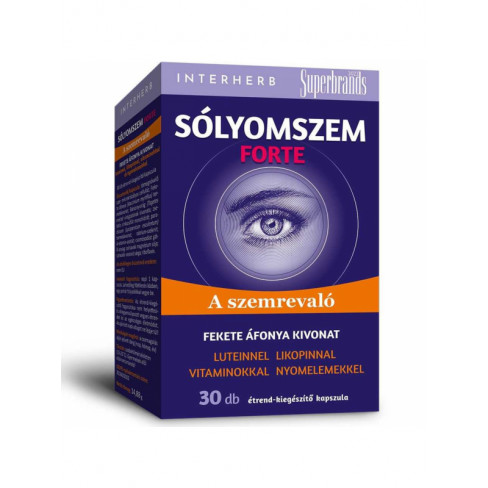 INTERHERB SÓLYOMSZEM FORTE KAPSZULA 30 DB