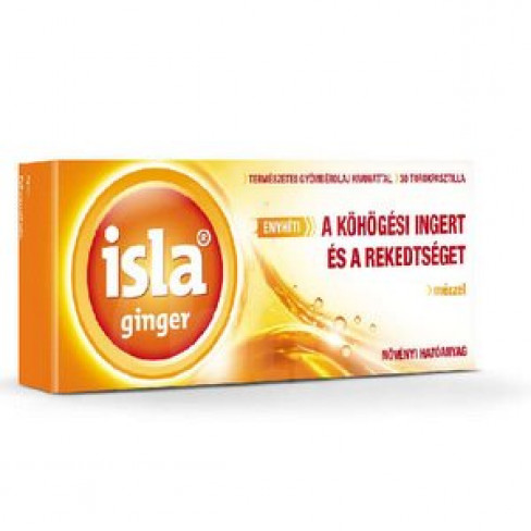 Vásároljon Isla ginger torok pasztilla 30db terméket - 2.855 Ft-ért