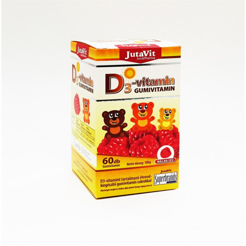Vásároljon Jutavit gumivitamin d3-vitamin kapszula 60db terméket - 1.998 Ft-ért