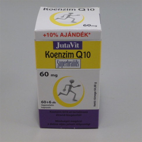 Vásároljon Jutavit koenzim q-10+e-vitamin kapszula 60+6db 66db terméket - 2.789 Ft-ért