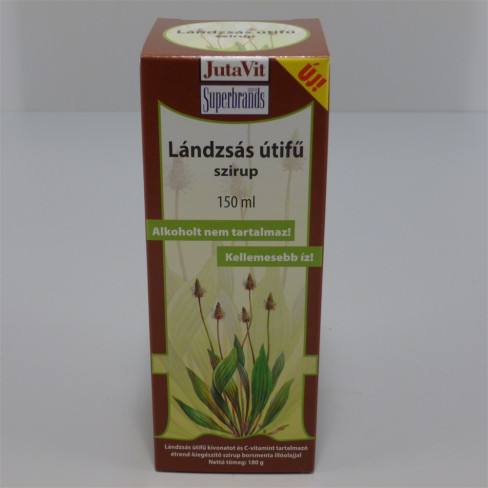 Vásároljon Jutavit lándzsás útifű szirup 100+50ml 150ml terméket - 1.308 Ft-ért